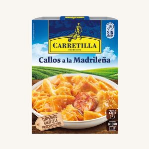 Carretilla Callos a la madrileña (tripe Madrid style), ready to eat in 2 min, 1 portion tray 350 gr
